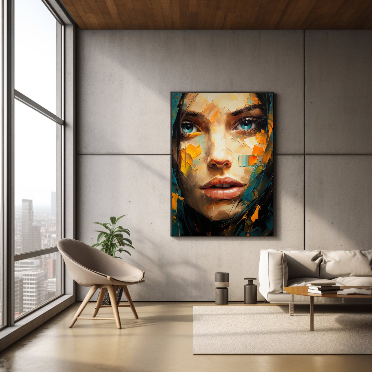 Abstract Portrait: Digital Download