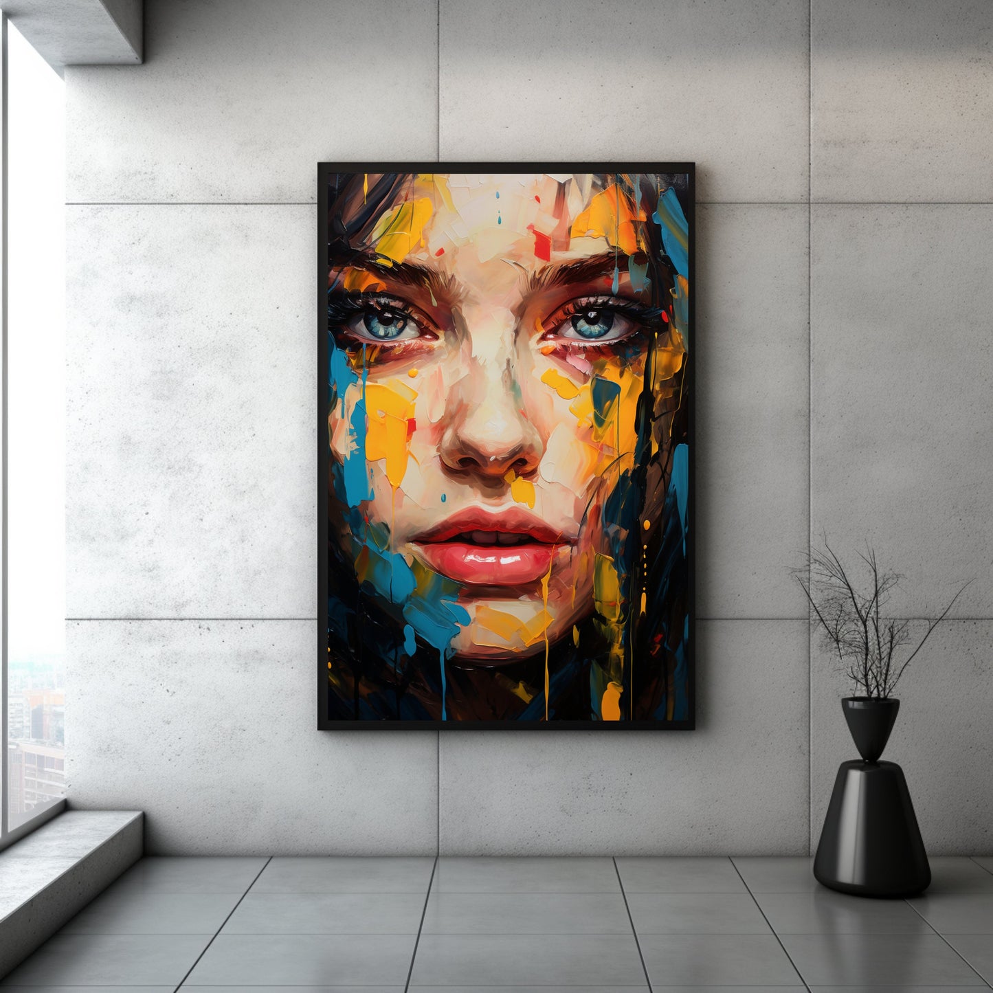 Abstract Portrait: Digital Download