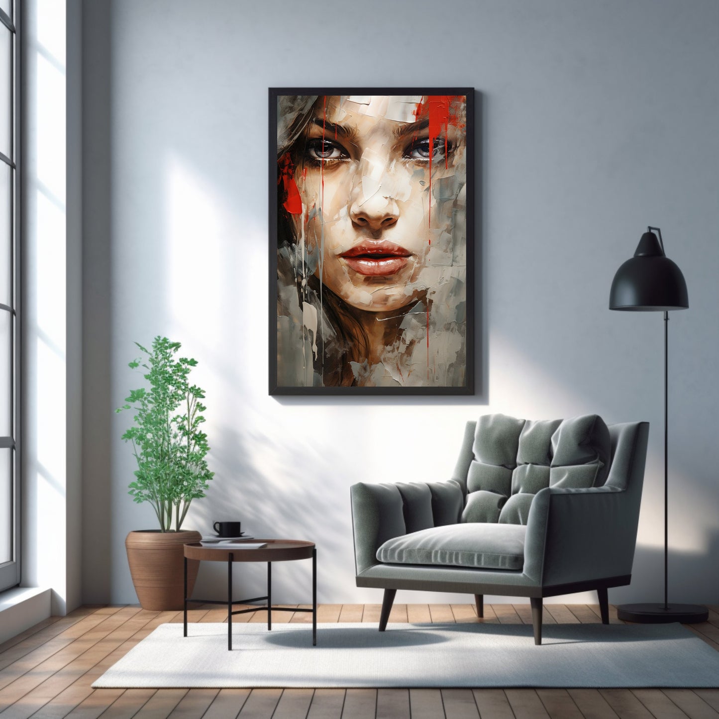 Abstract Portrait: Digital Download