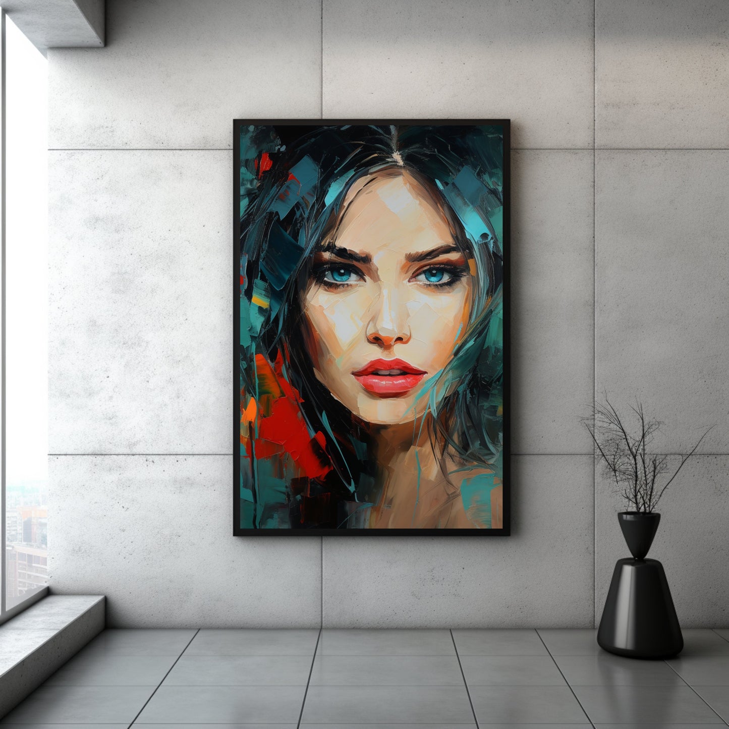 Abstract Portrait: Digital Download