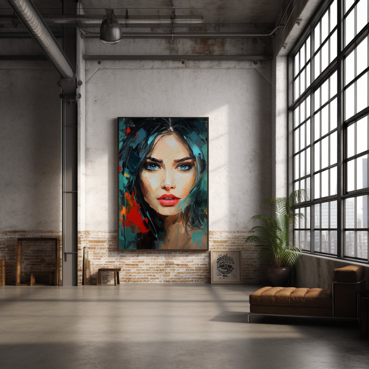 Abstract Portrait: Digital Download