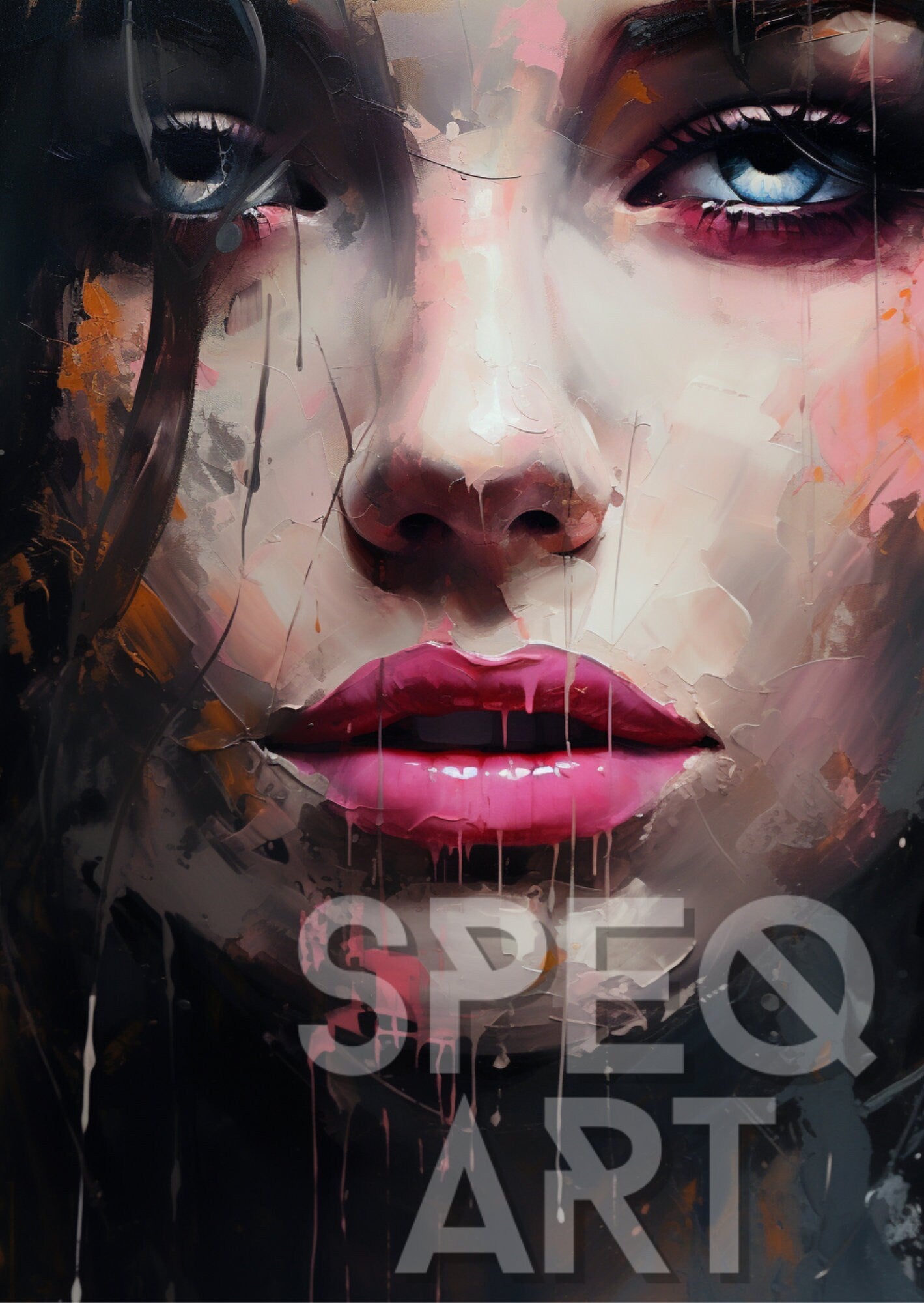 Abstract Portrait: Digital Download