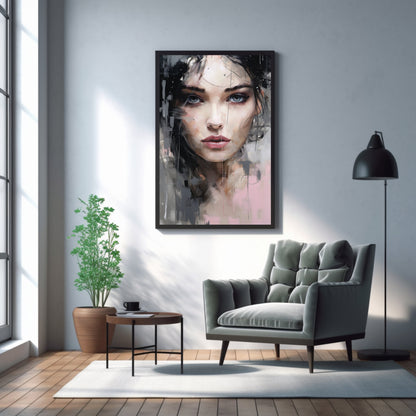 Abstract Portrait Canvas