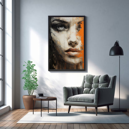 Abstract Portrait Canvas