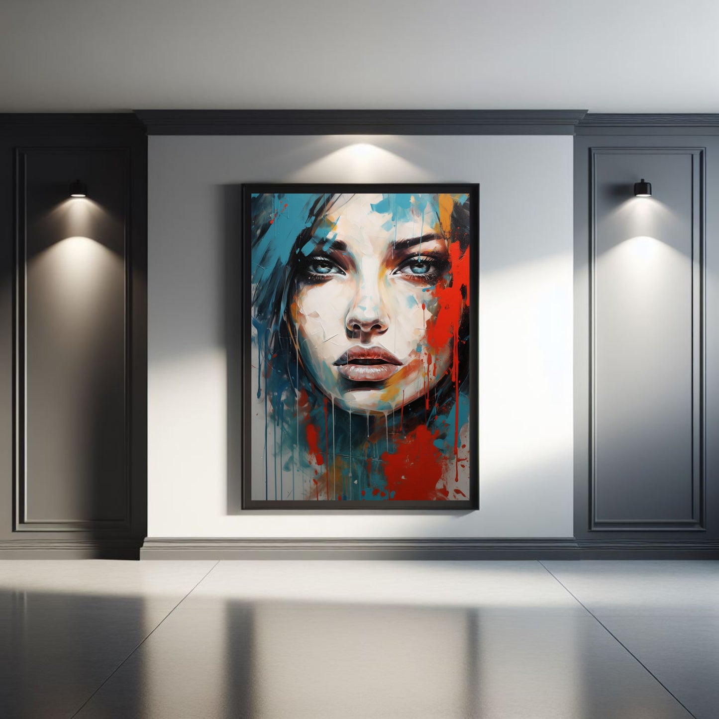 Abstract Portrait: Digital Download