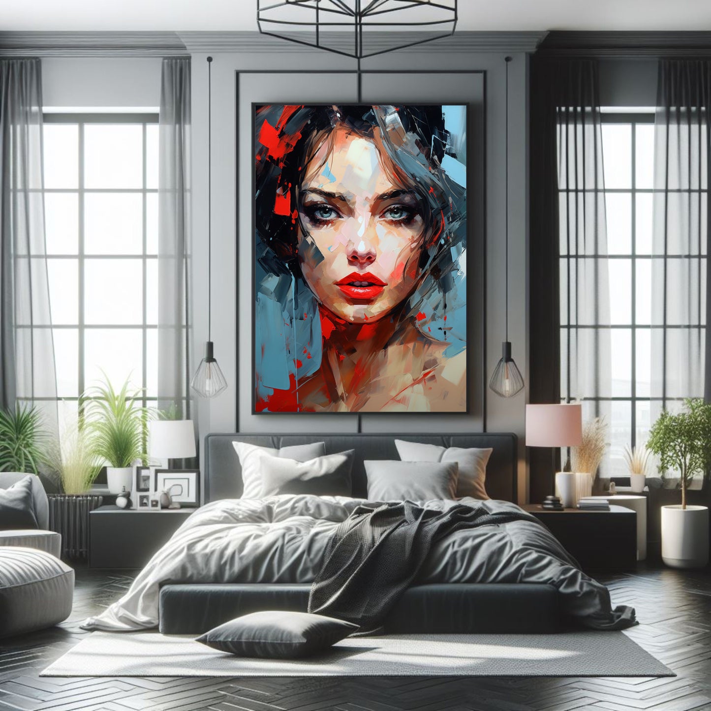 Abstract Portrait: Digital Download