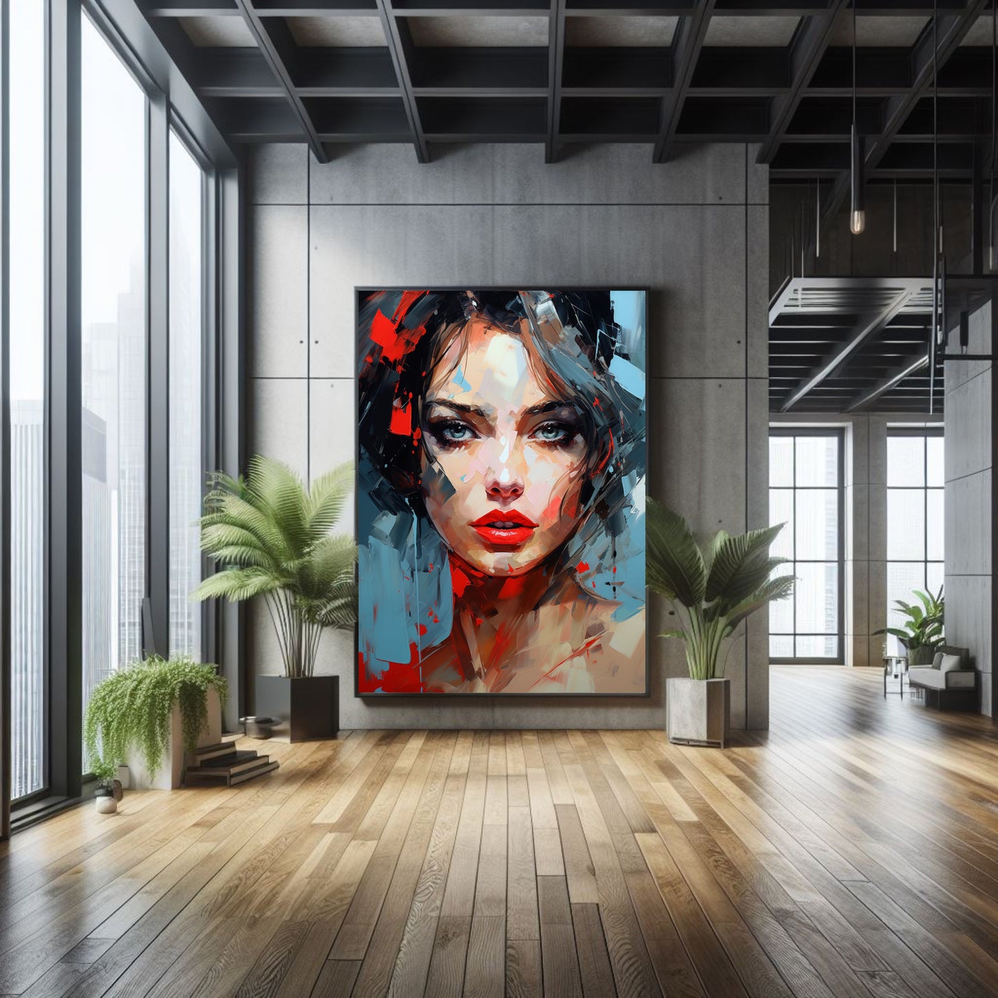 Abstract Portrait: Digital Download