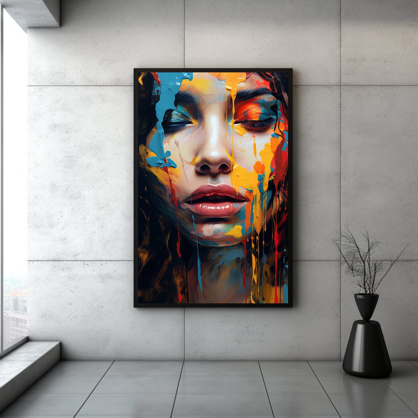 Abstract Portrait: Digital Download