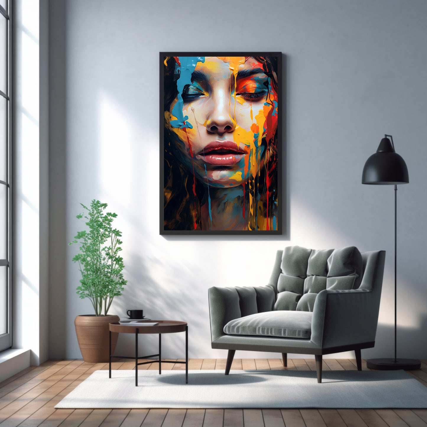 Abstract Portrait: Digital Download