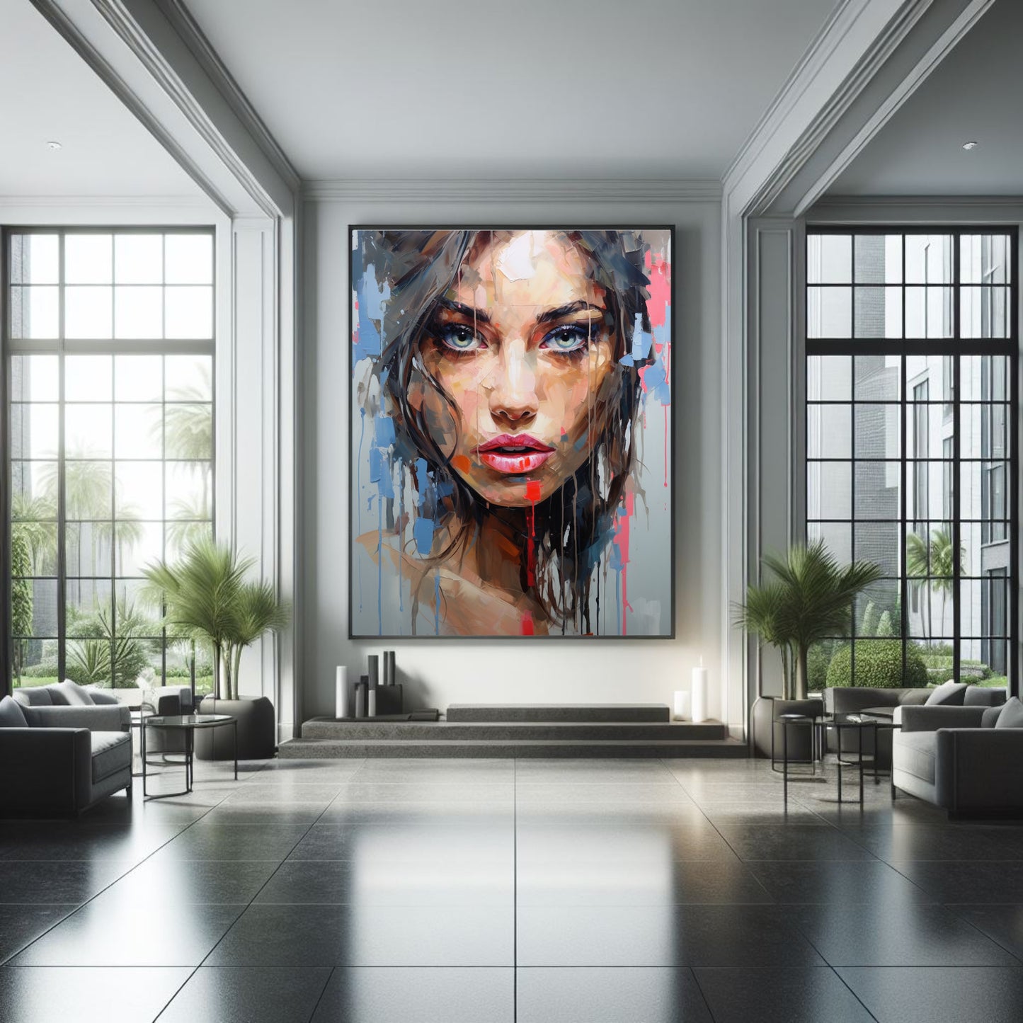 Abstract Portrait: Digital Download