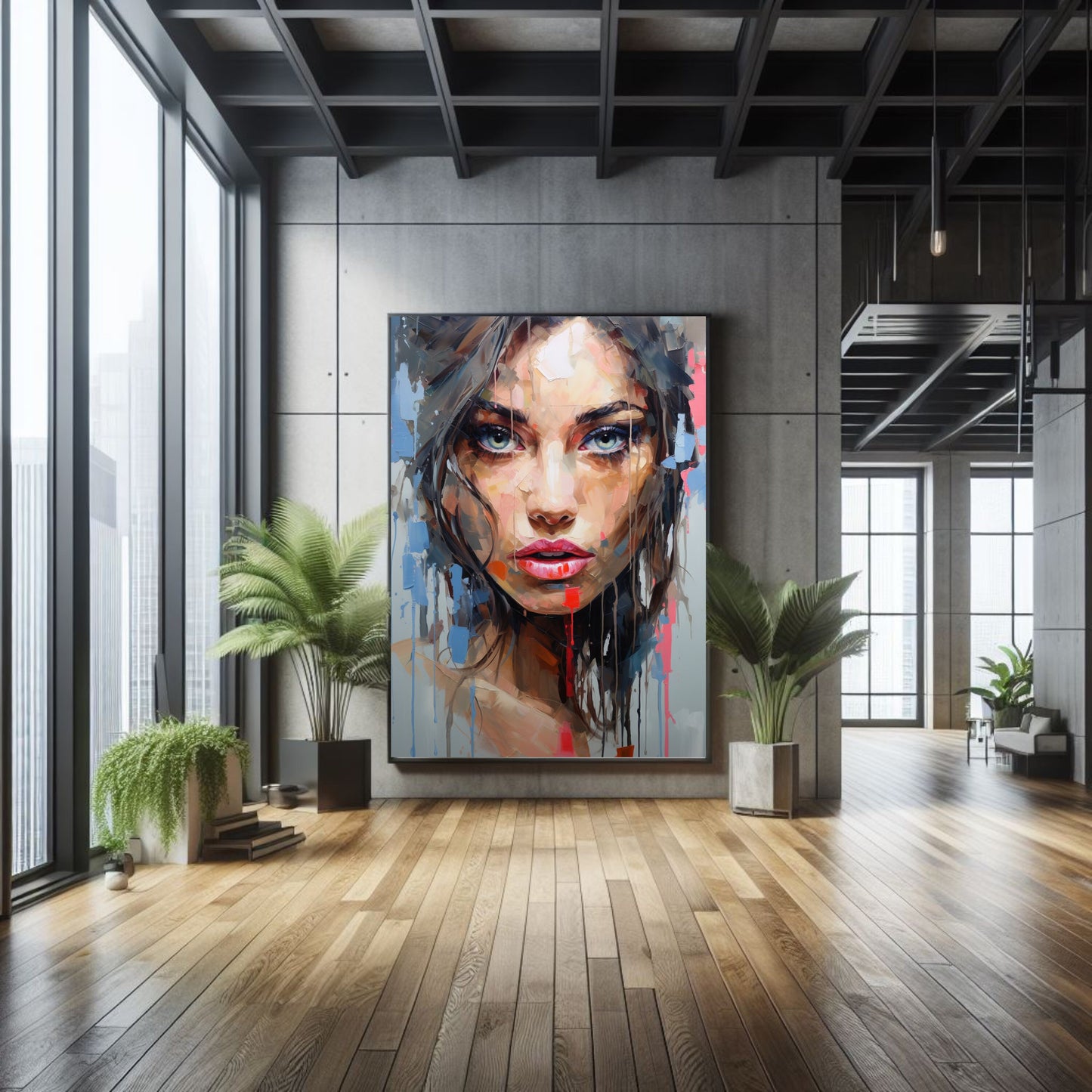 Abstract Portrait: Digital Download