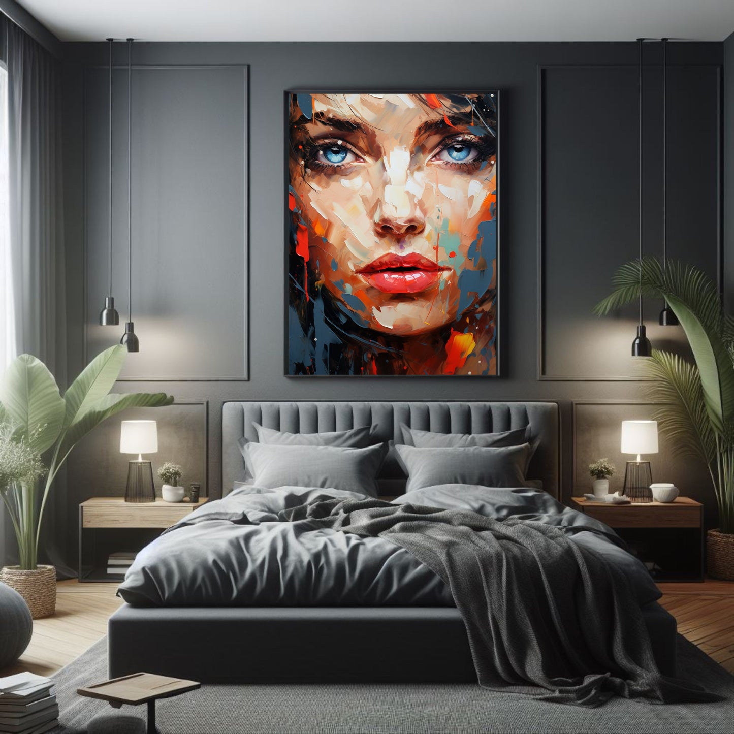 Abstract Portrait: Digital Download