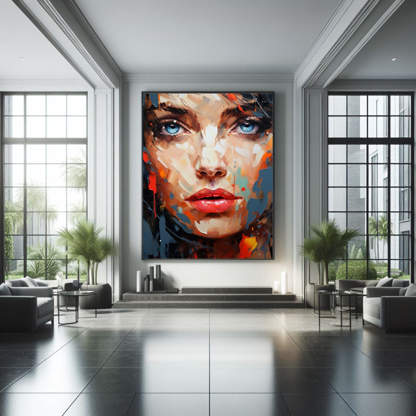 Abstract Portrait: Digital Download