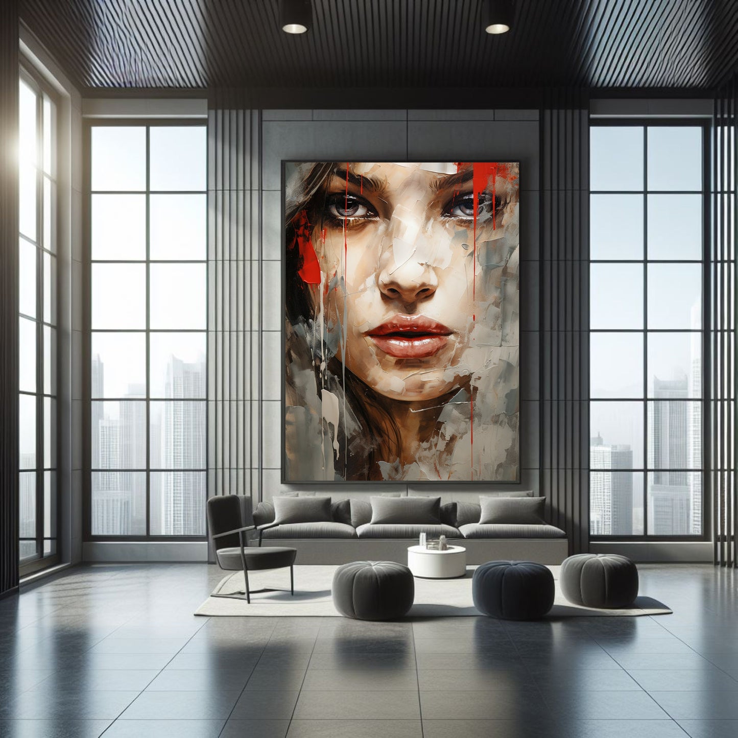 Abstract Portrait: Digital Download