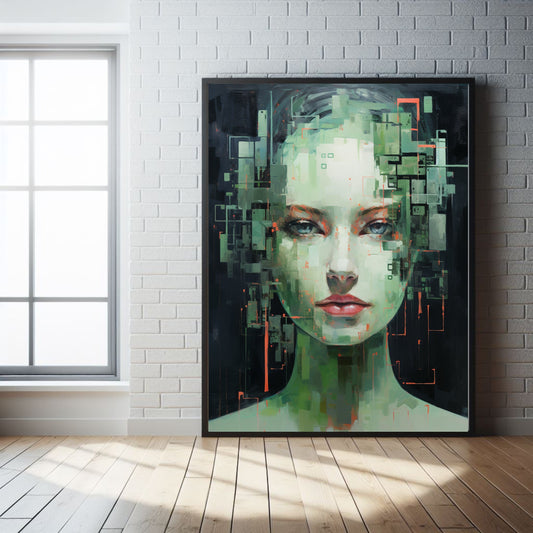 Abstract Portrait: Digital Download