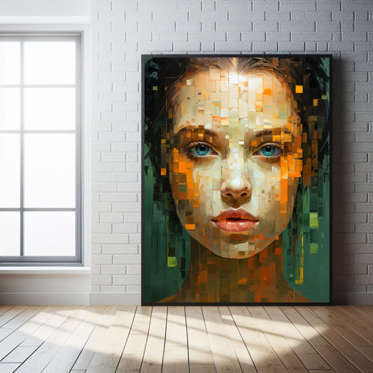 Abstract Portrait: Digital Download