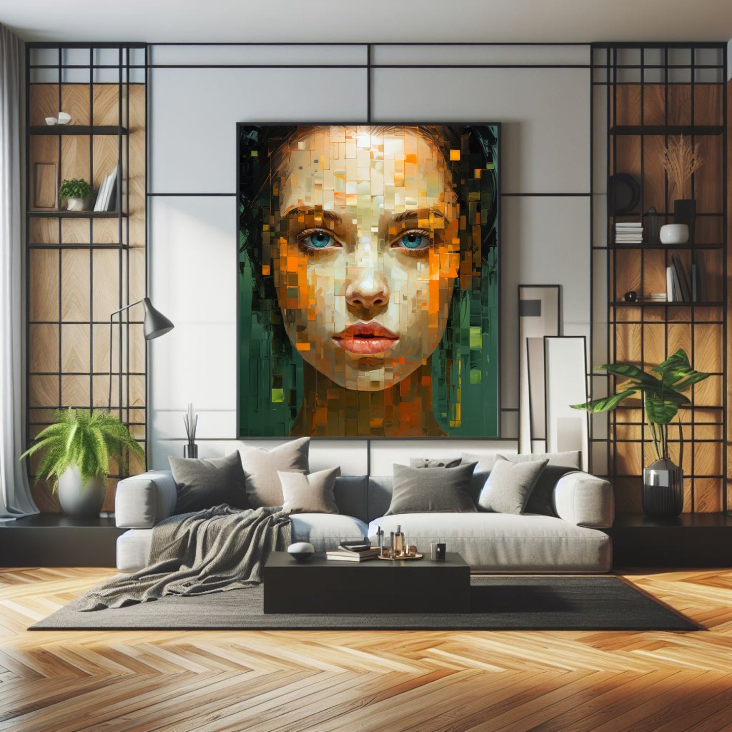 Abstract Portrait: Digital Download