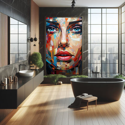 Abstract Portrait Canvas