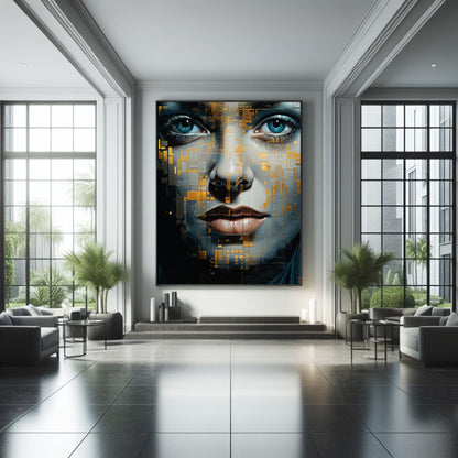 Abstract Portrait Canvas