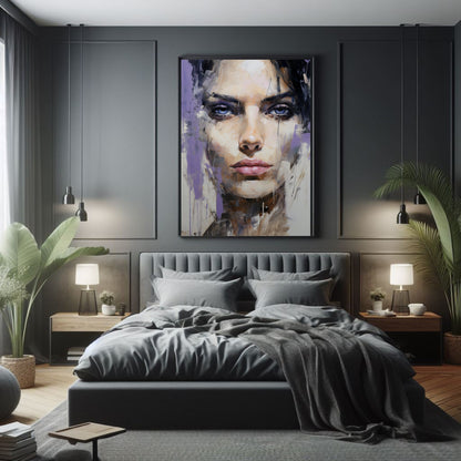 Abstract Portrait Canvas