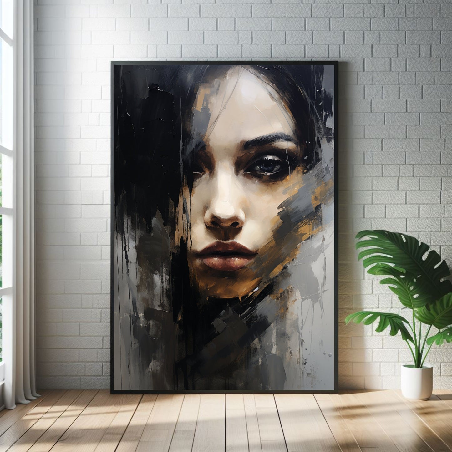 Abstract Portrait: Digital Download