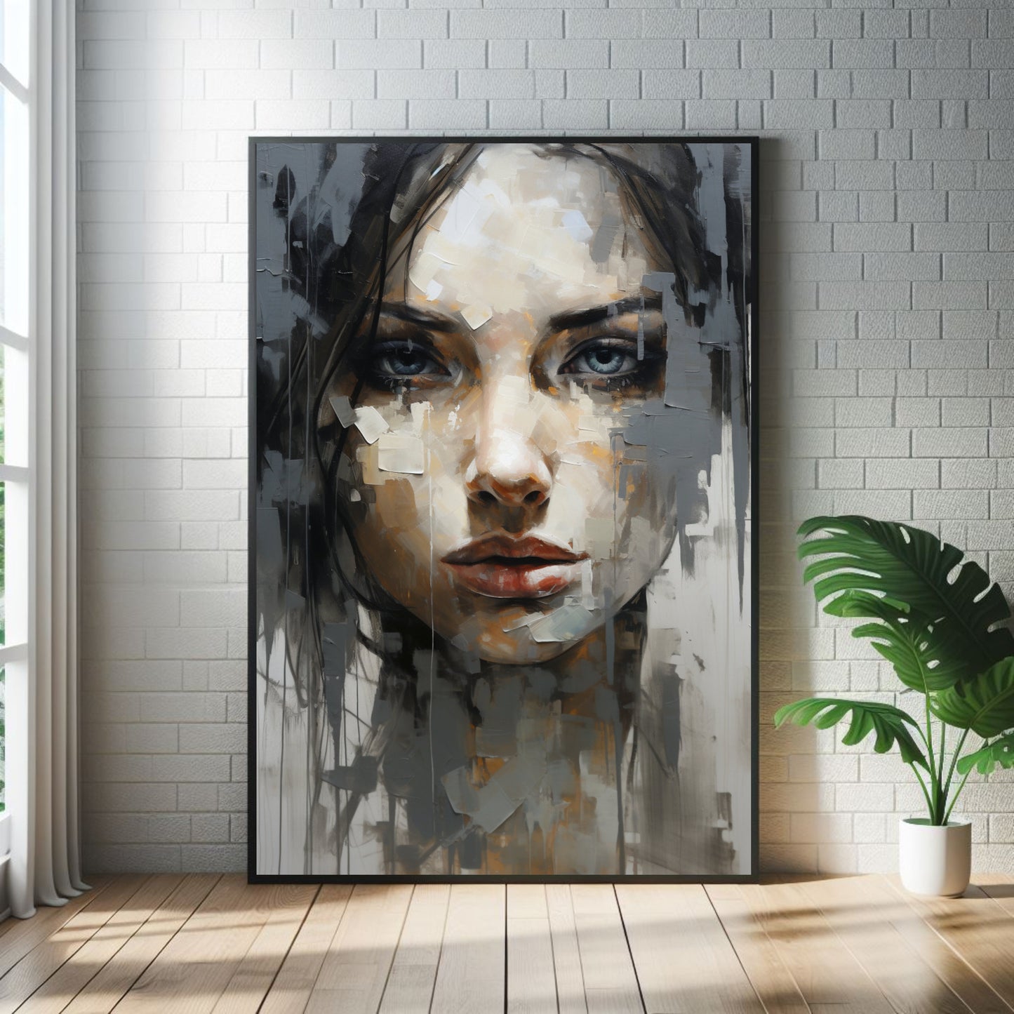 Abstract Portrait: Digital Download