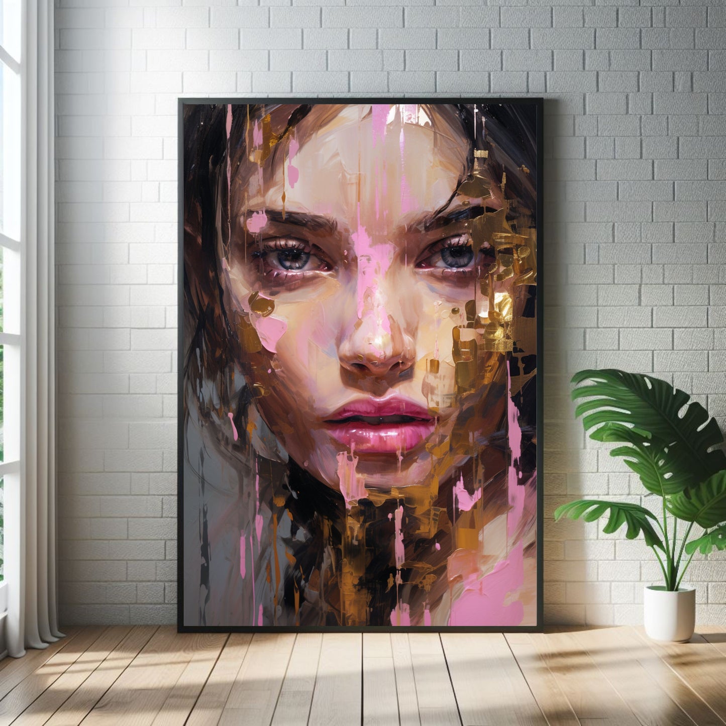 Abstract Portrait: Digital Download