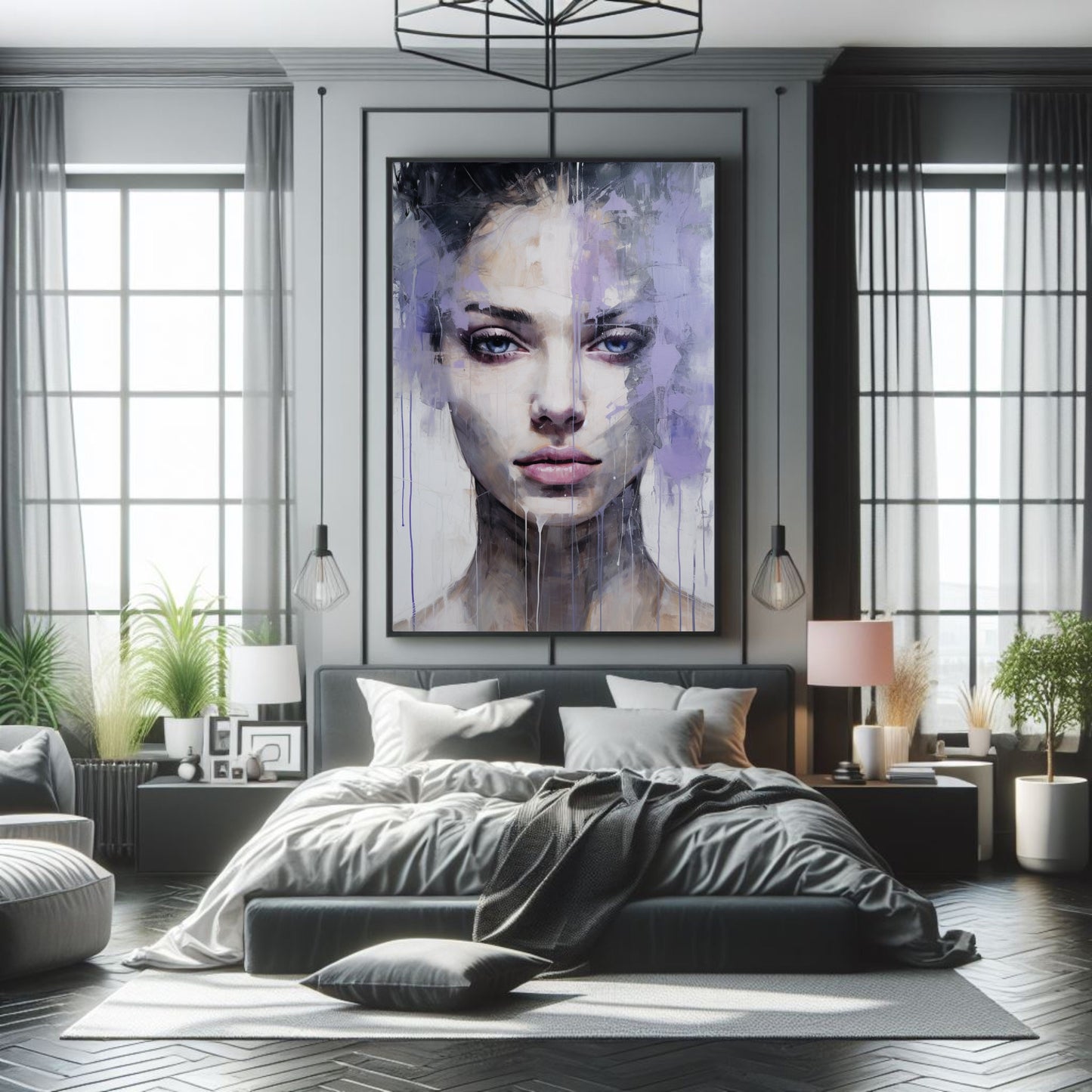 Abstract Portrait: Digital Download