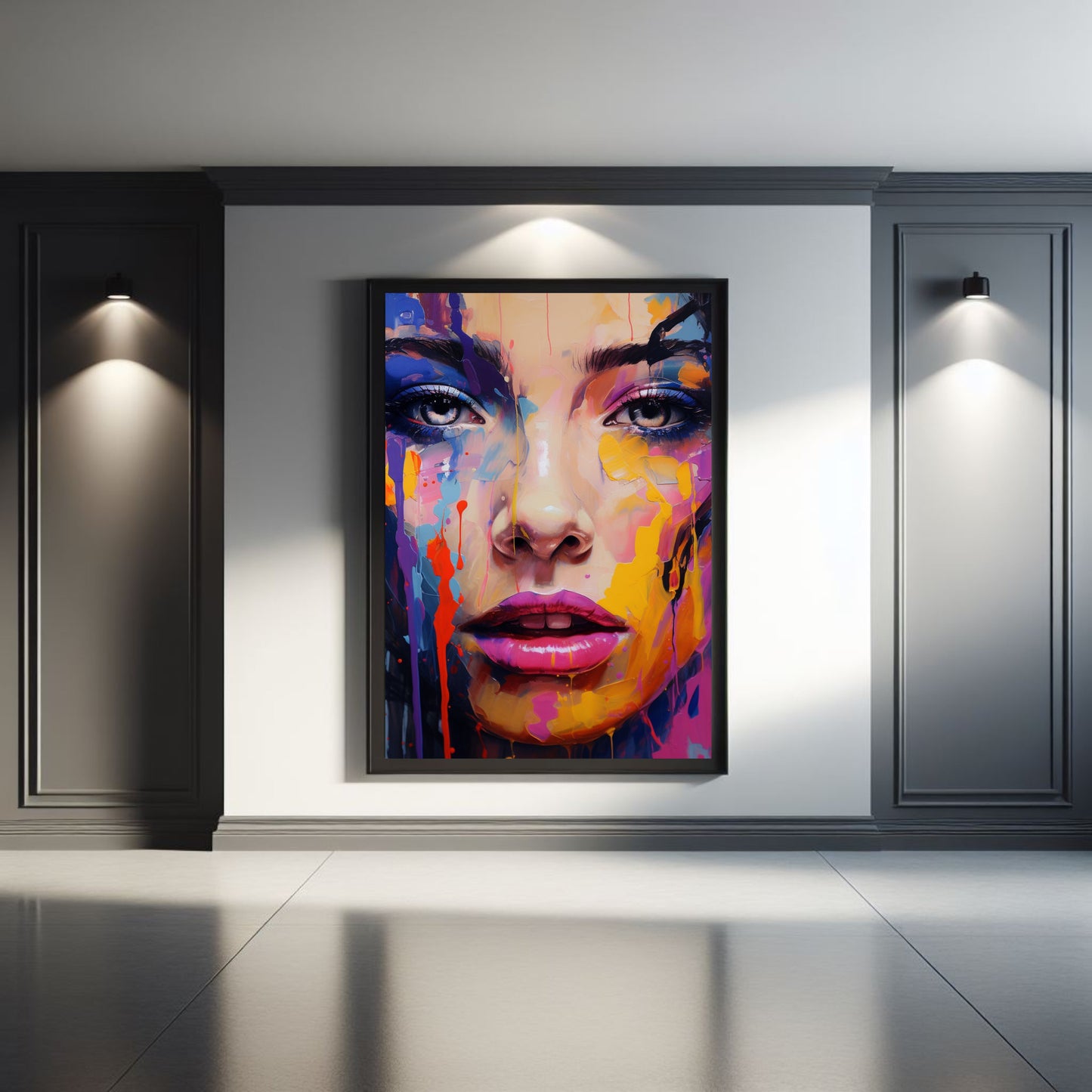 Abstract Portrait: Digital Download