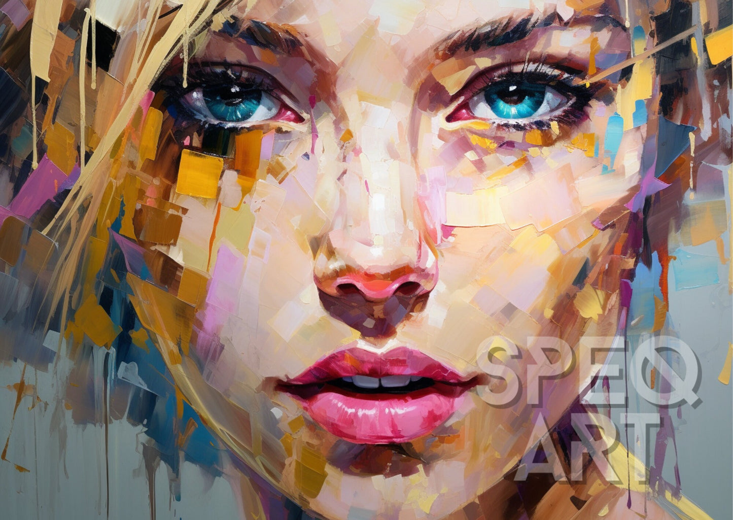 Abstract Portrait: Digital Download