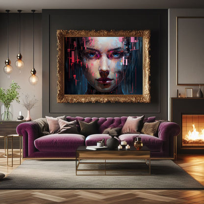 Abstract Portrait Canvas