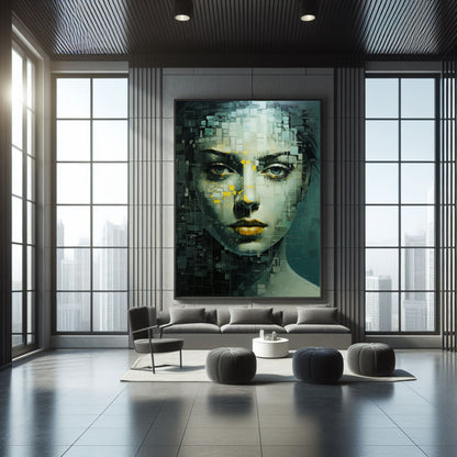 Abstract Portrait Canvas