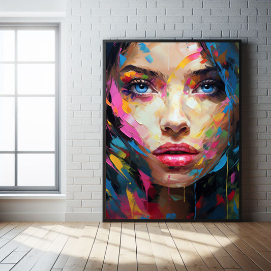 Abstract Portrait: Digital Download