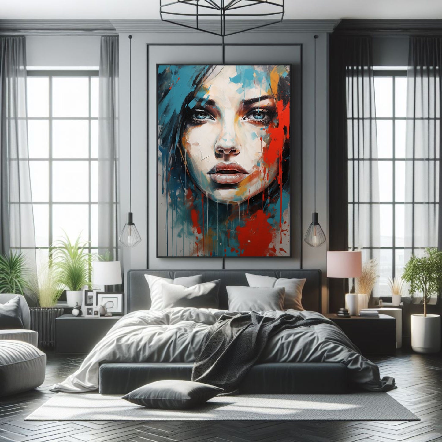 Abstract Portrait: Digital Download