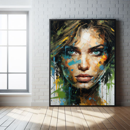 Abstract Portrait: Digital Download