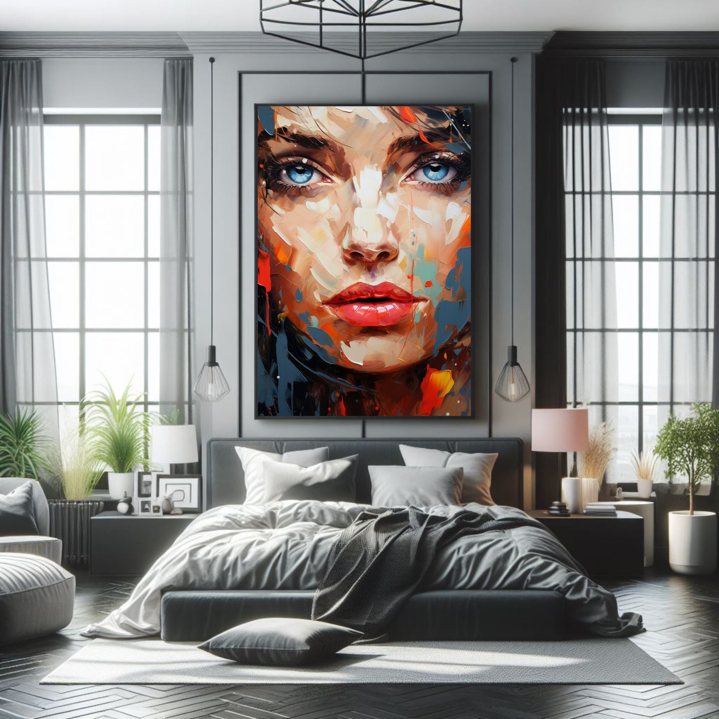 Abstract Portrait: Digital Download