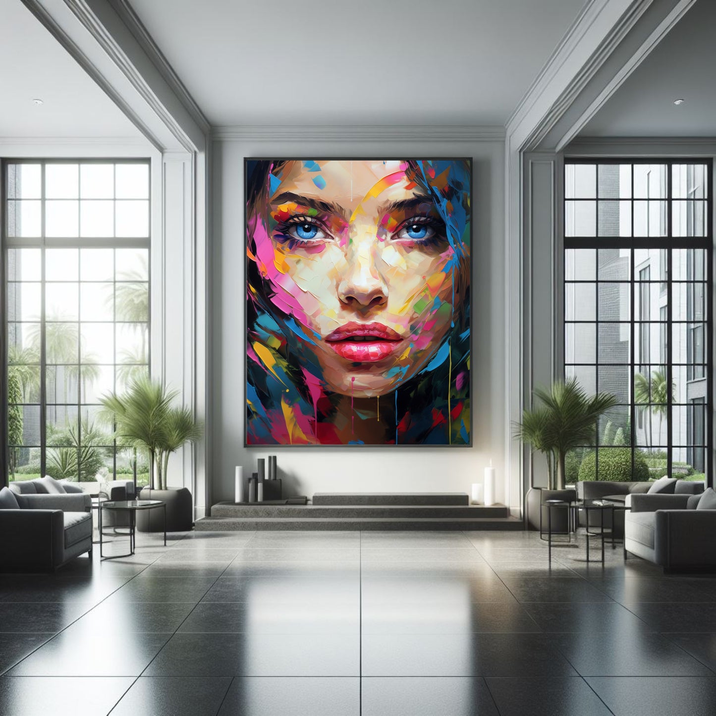 Abstract Portrait: Digital Download