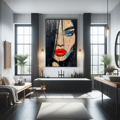 Abstract Portrait Canvas