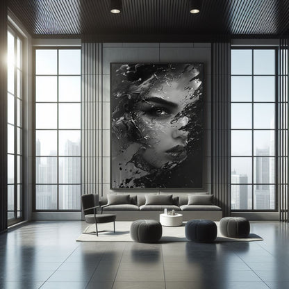 Abstract Portrait Canvas