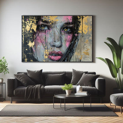 Abstract Portrait Canvas