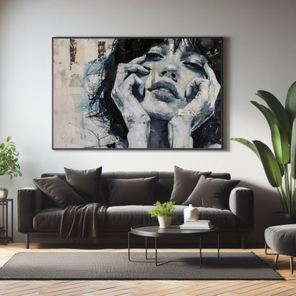 Abstract Portrait Canvas