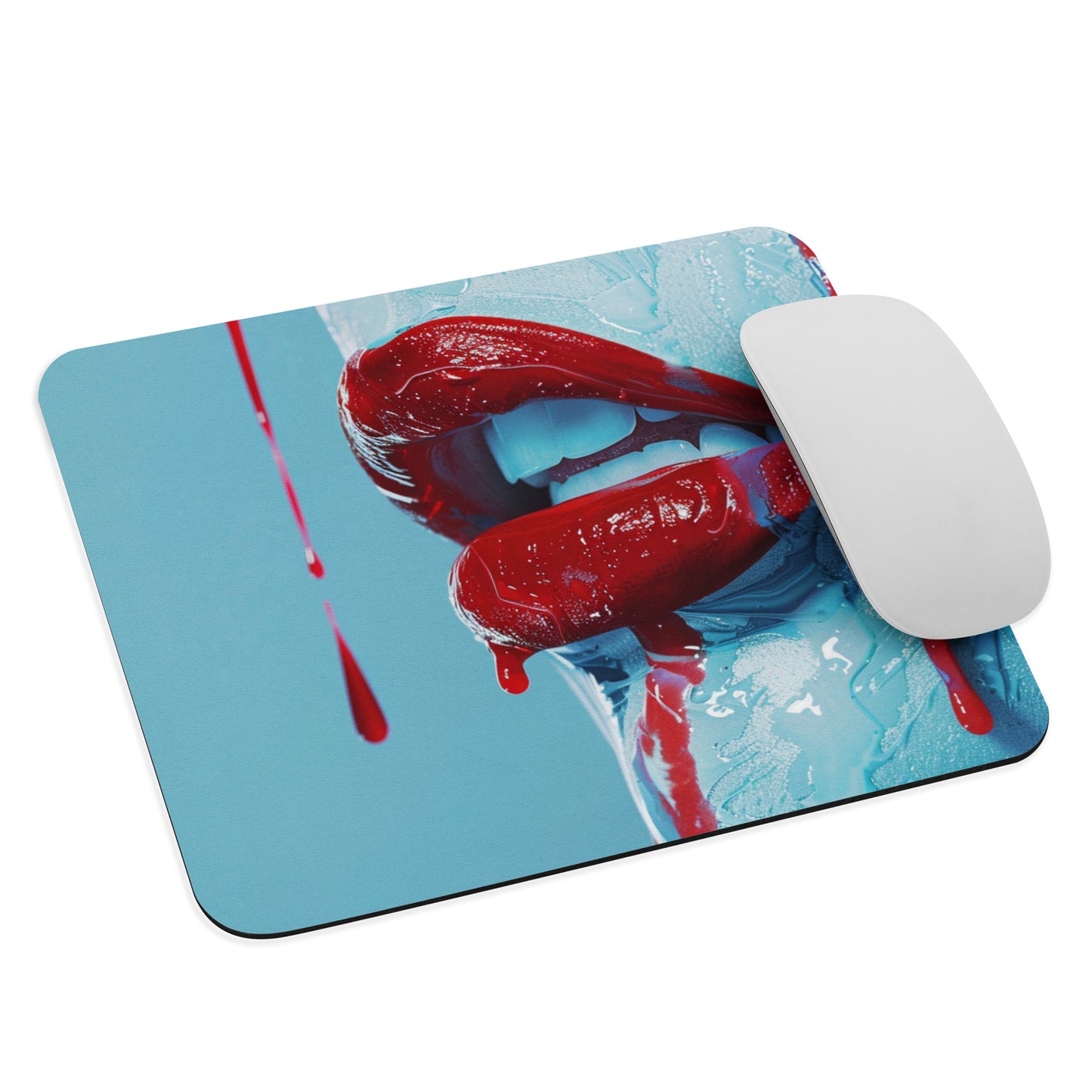 Abstract Portrait Mouse Pad