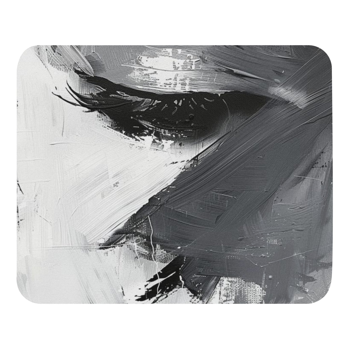 Abstract Portrait Mouse Pad