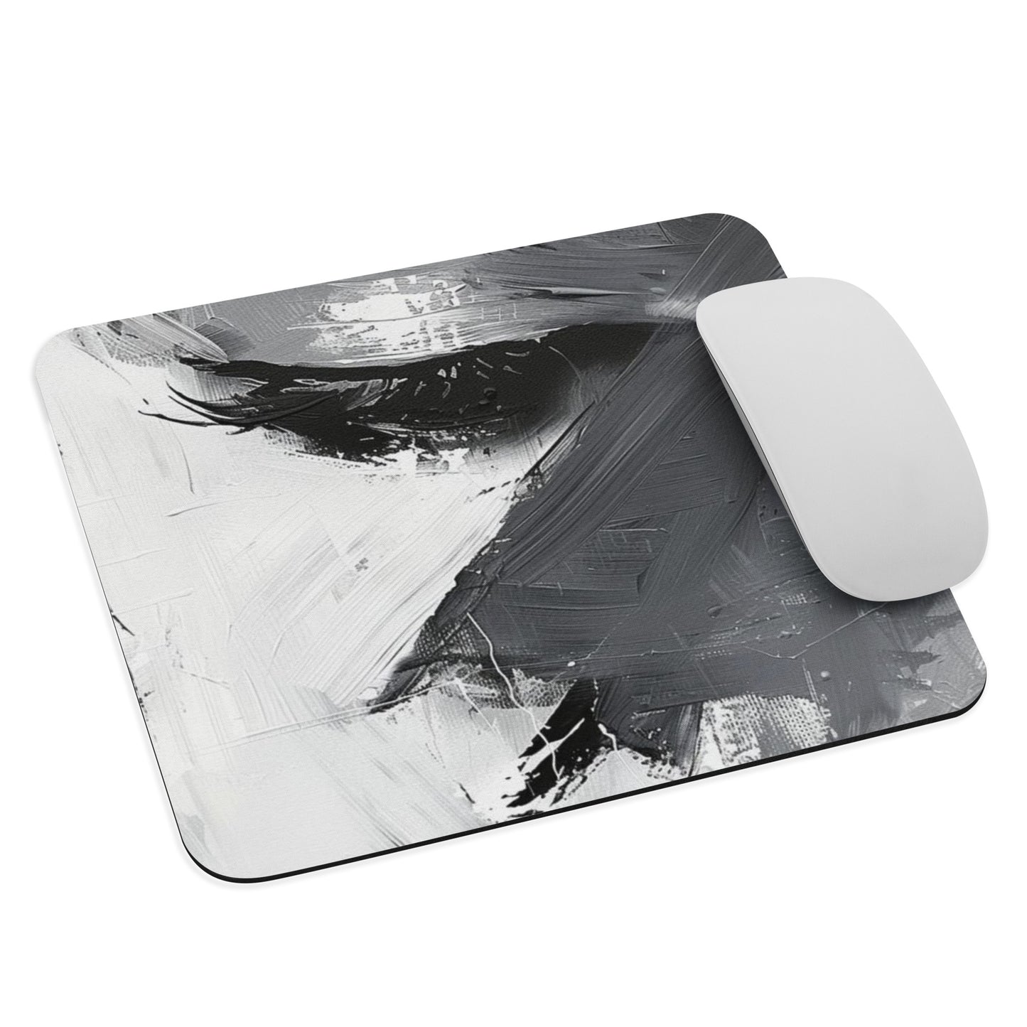 Abstract Portrait Mouse Pad