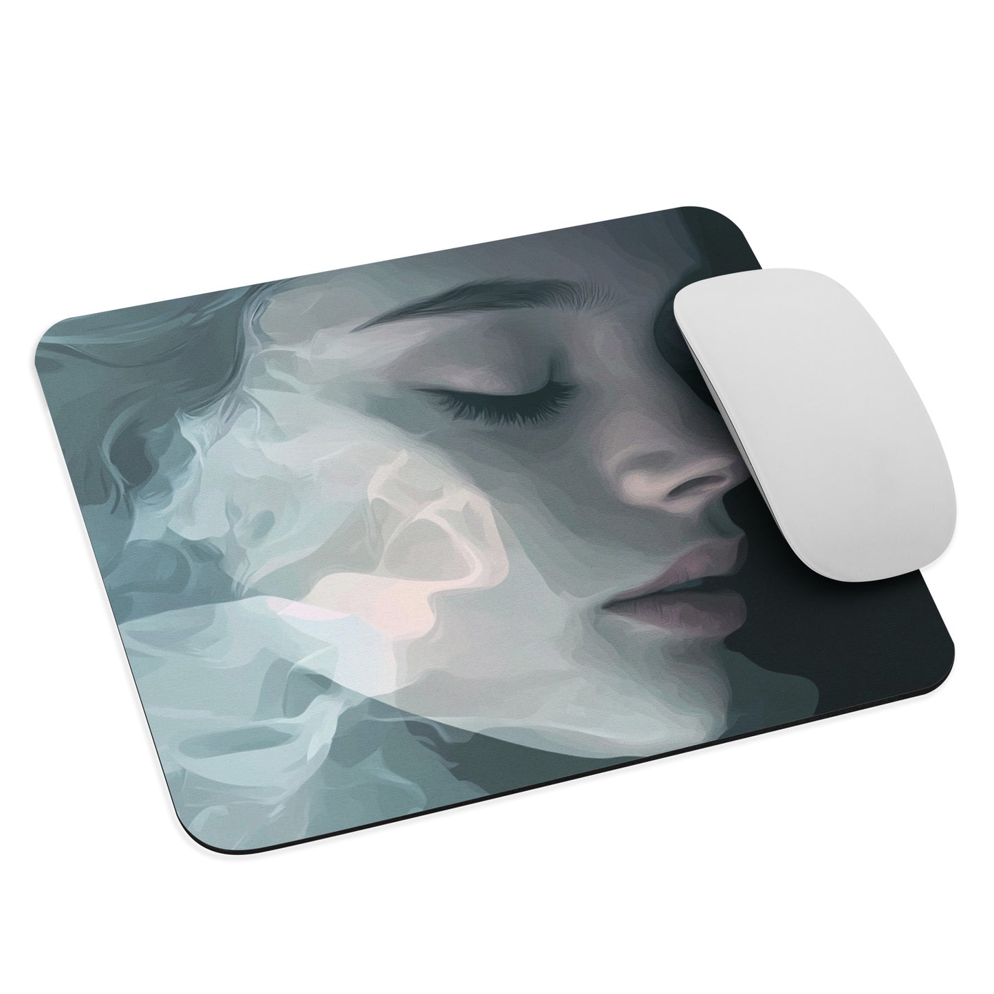 Abstract Portrait Mouse Pad