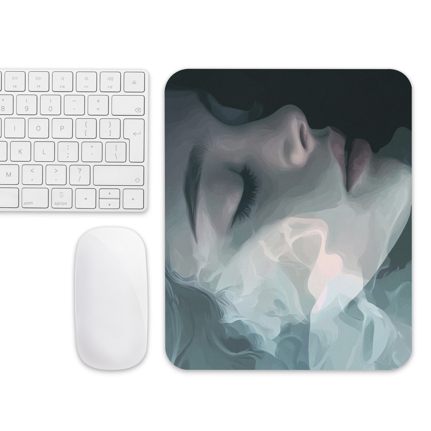 Abstract Portrait Mouse Pad