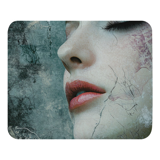 Abstract Portrait Mouse Pad