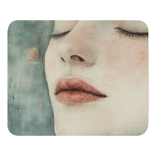 Abstract Portrait Mouse Pad