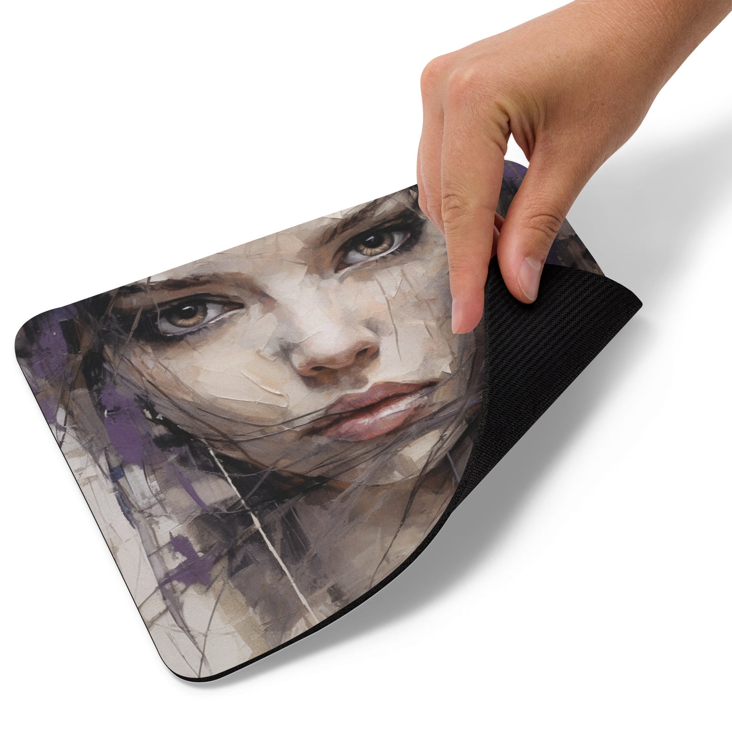 Abstract Portrait Mouse Pad