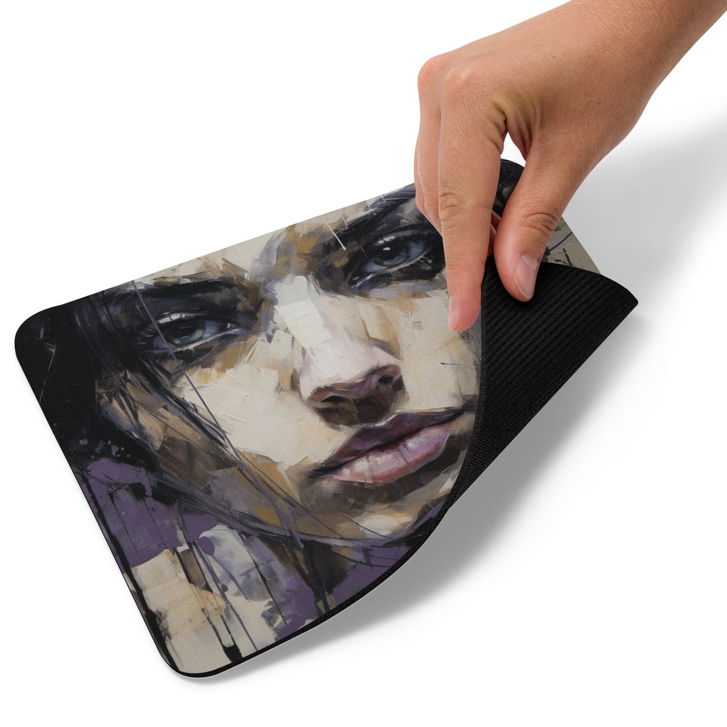 Abstract Portrait Mouse Pad